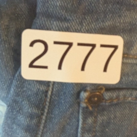 Scoop Midi Skirt Womens‎ 4 Blue Denim Cargo Slit Frayed Streetwear Y2K Skater - Picture 8 of 8